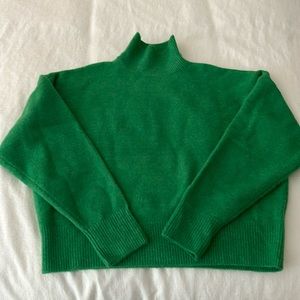 ZARA long sleeved wool blend sweater